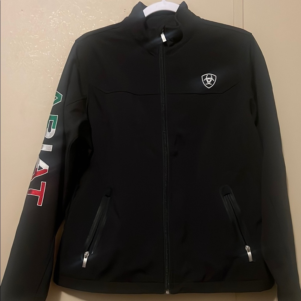 Ariat Black Performance Jacket With Athletic Fit … - image 1